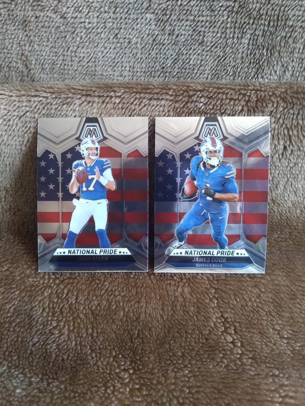 ALLEN & COOK/National Pride Football Cards (2)